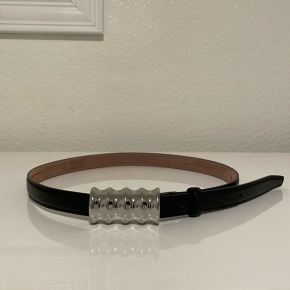 Khaite Julius Small Leather Belt - Picture 1 of 7